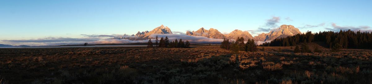 Grand Teton Morning Sun