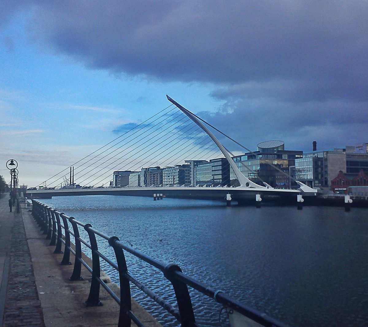 I am submitting this photo because of the memories and because I'm quite proud of it! I took it during the Summer while visiting Dublin, I was gazing across the Canal at the bridge and decided to take a shot of my view.