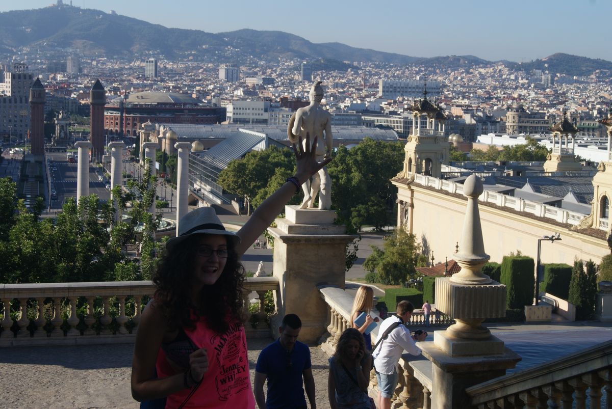 Desde Montjuic-Barcelona