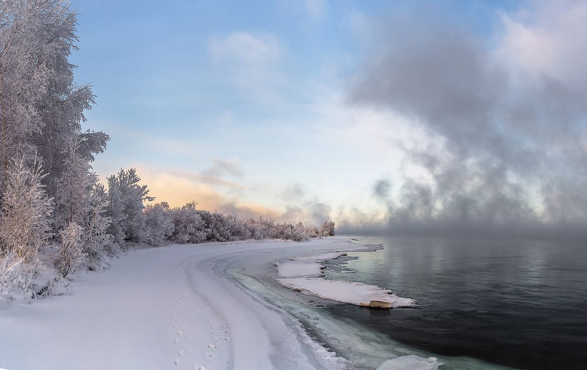 На реке Ангара