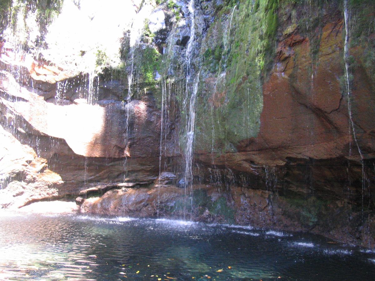 Cascada de colores 