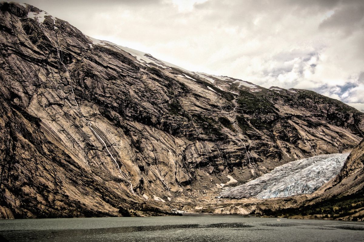 Nigardsbreen-Glacier in Norway