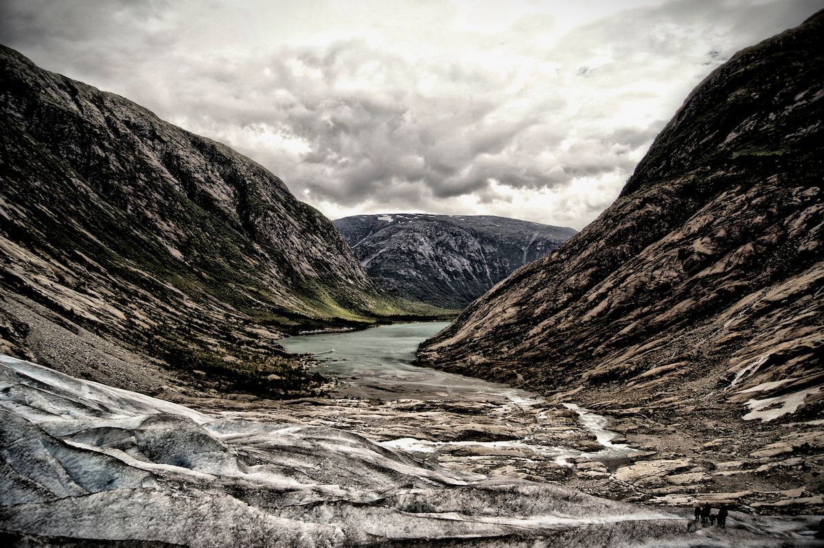 Nigardsbreen-Glacier in Norway