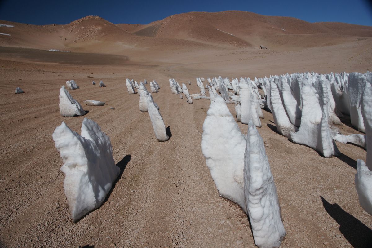 Alpine desert Chile