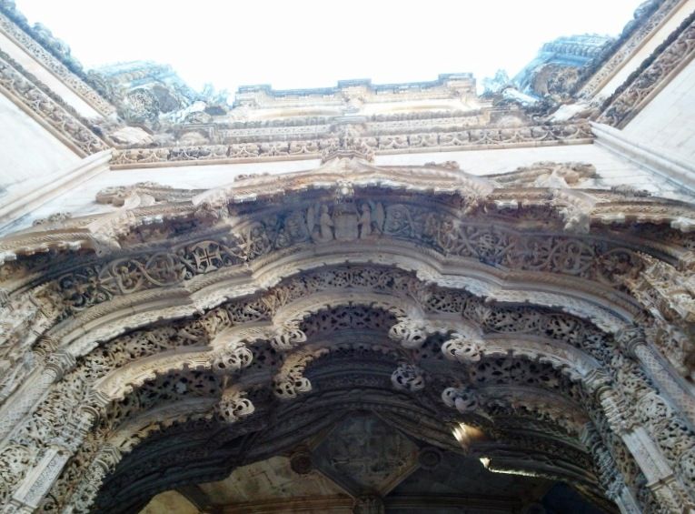 PORTUGAL - unfinished chapels of Batalha Monastery