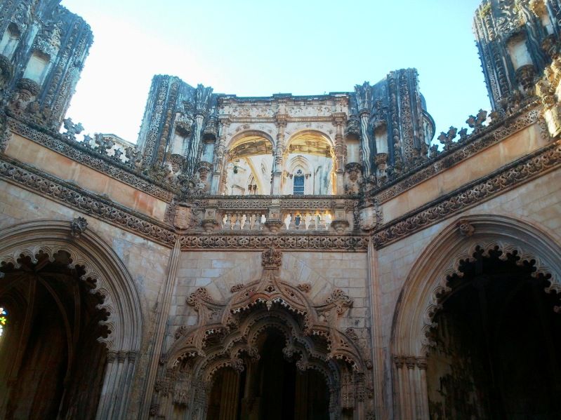 PORTUGAL - unfinished chapels of Batalha Monastery