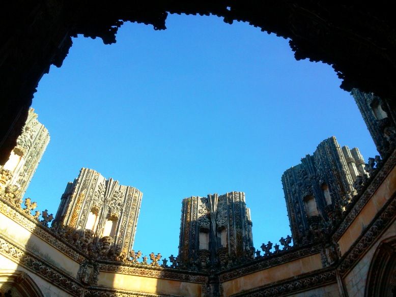 PORTUGAL - unfinished chapels of Batalha Monastery