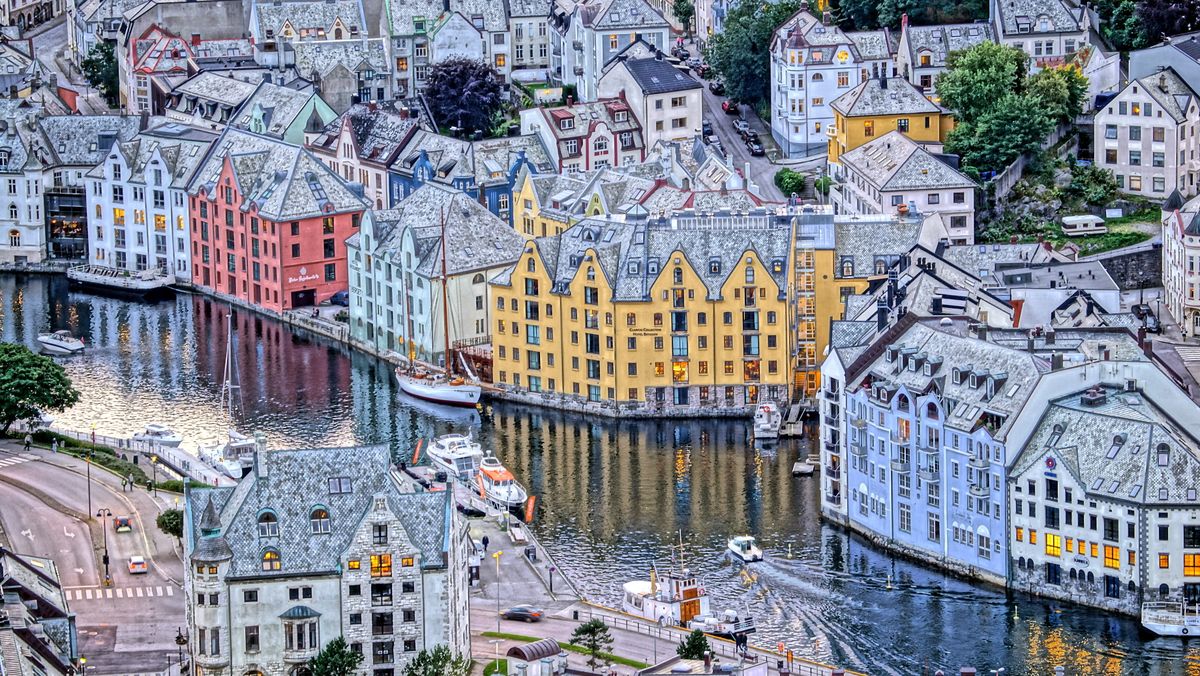 Aalesund in Norway