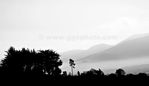 Misty morning. The galtee mountains, Tipperary, Ireland.