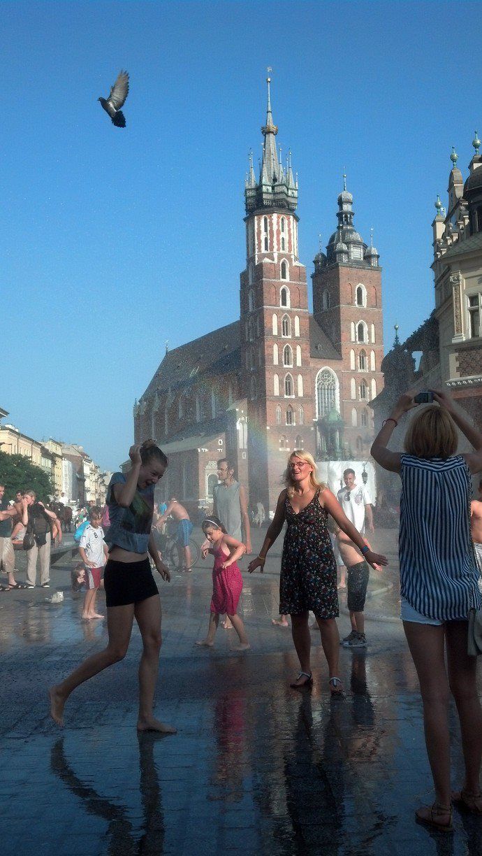 Krakow summer time