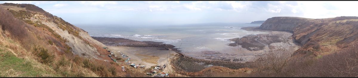 Port Mulgrave, it's a long walk down but worth it. Xperia S panoramic mode.